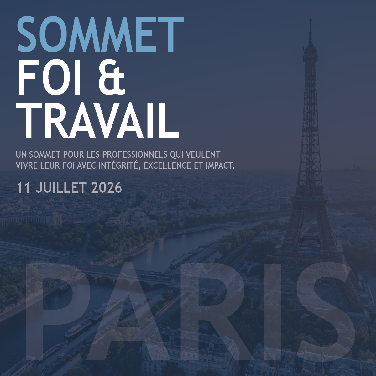 Sommet foi travail  | Paris 2026