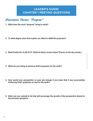 Doing Business God's Way Transformation Group Materials - Image 7
