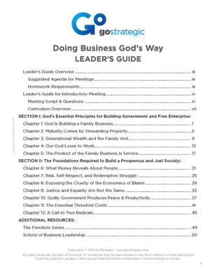 Doing Business God's Way Transformation Group Materials - Image 6
