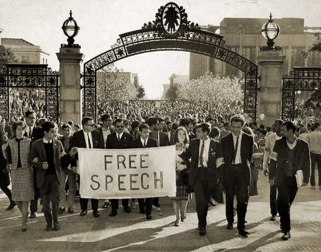 Berkeley Free-Speech Protest