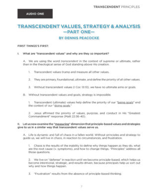 Transcendent Principles CD Series - Image 2
