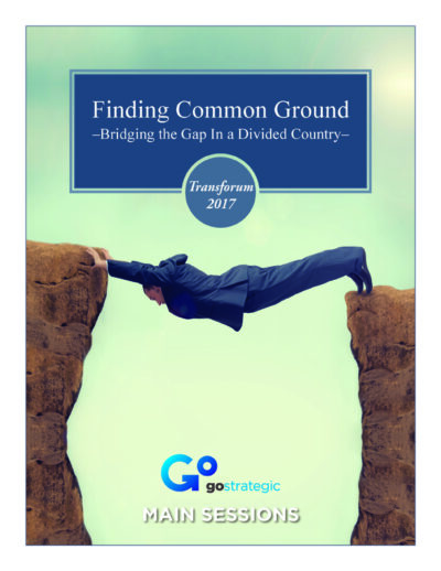 Transforum 2017 CD Teachings: Finding Common Ground
