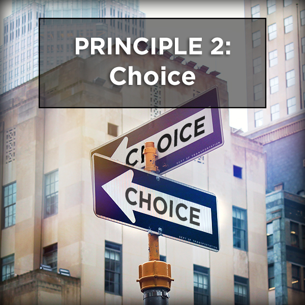 Principle Two: Choice
