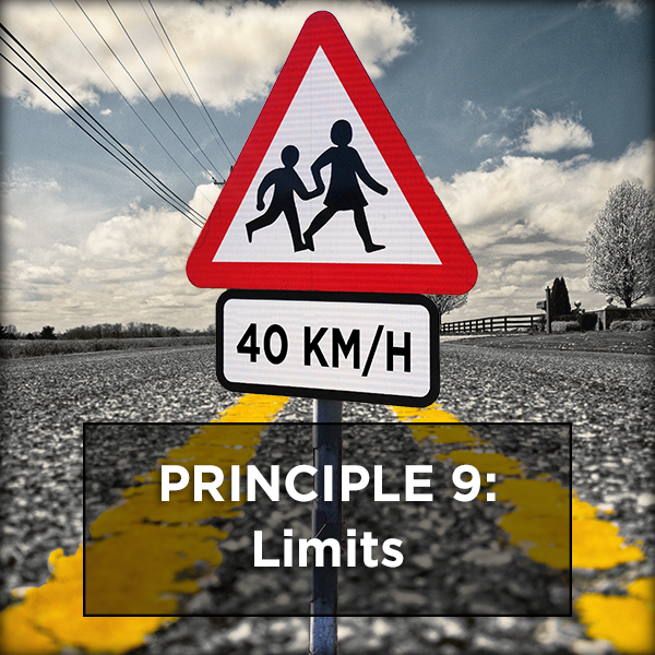 Principle Nine: Limits