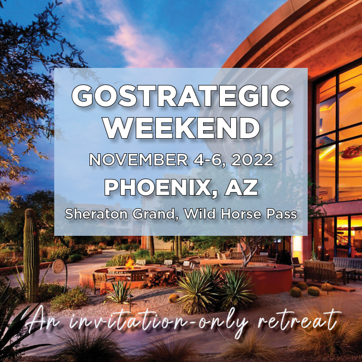 GoStrategic Weekend | Phoenix, AZ | Nov 4-6, 2022