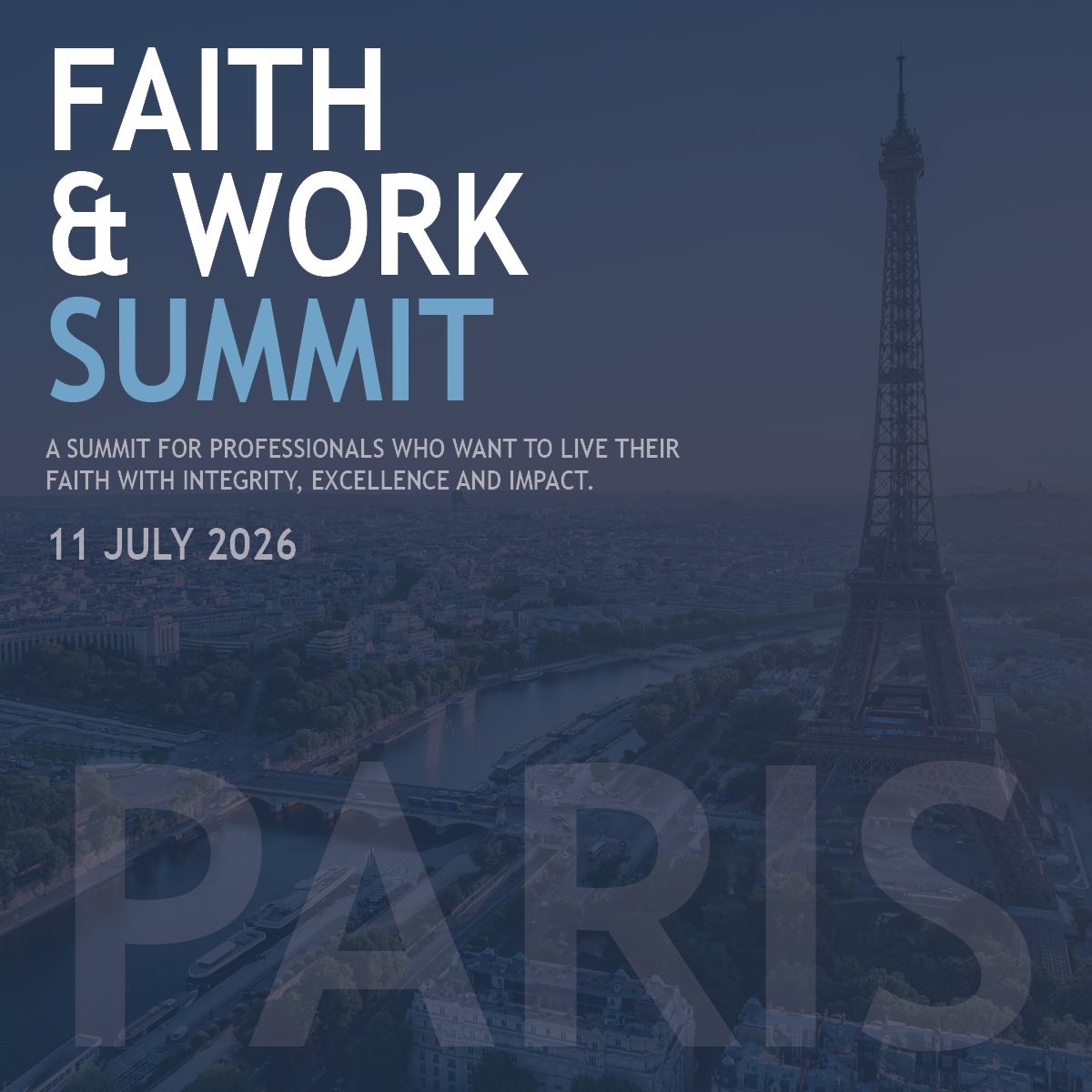 Faith & Work Summit | Paris 2026